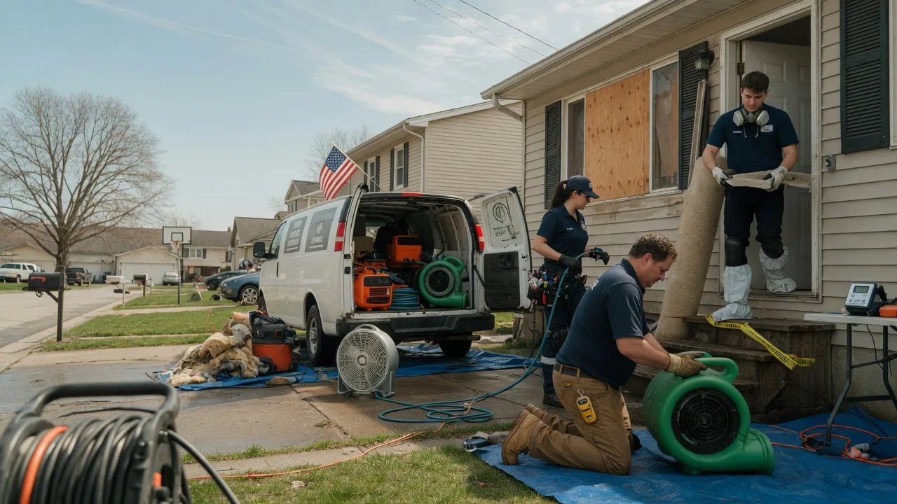 Water Damage Restoration in Clear Fork, WV near me